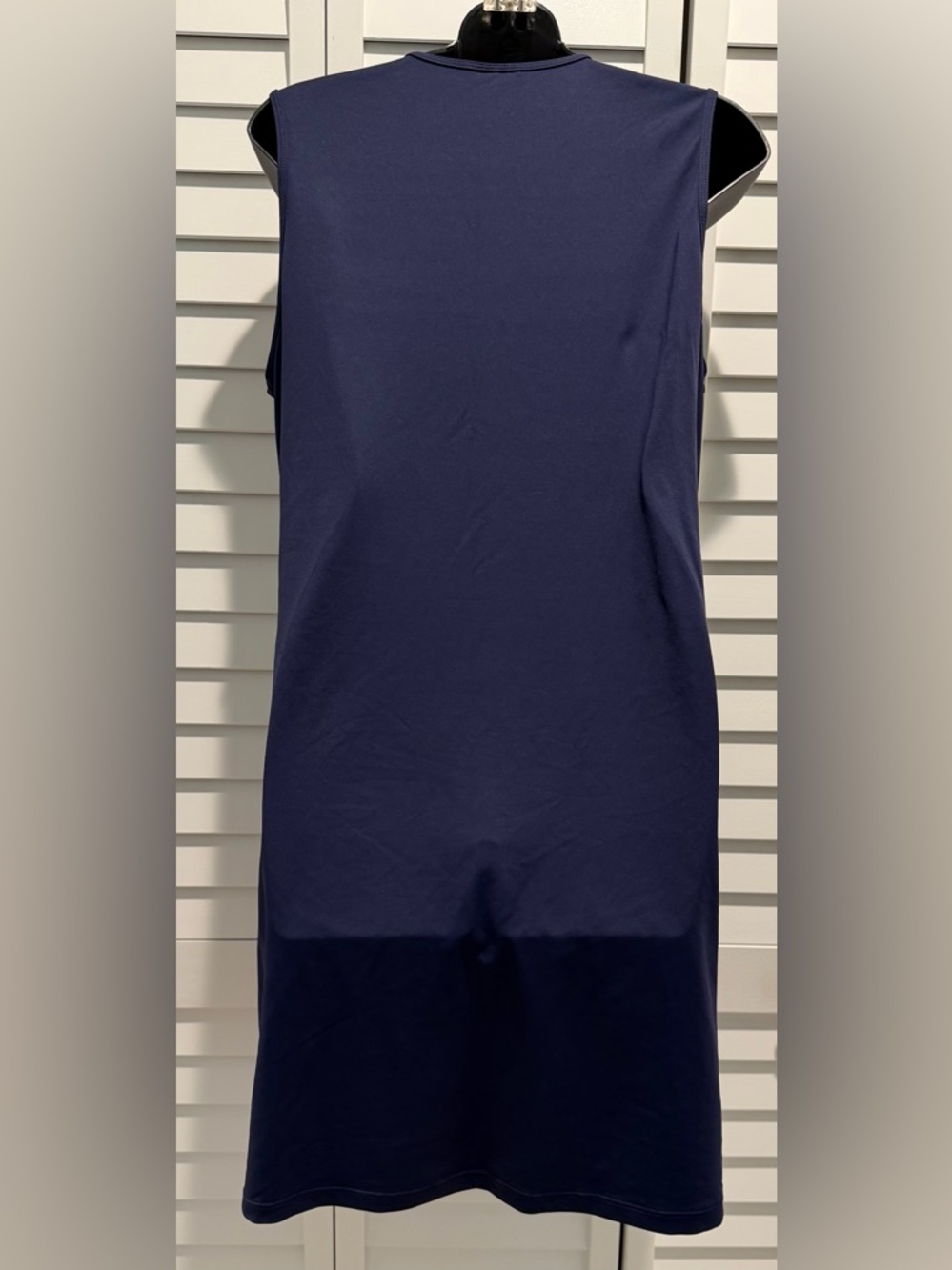 Tommy Bahama Pearl Split Neck Spa Dress in Navy - Picture 3 of 4